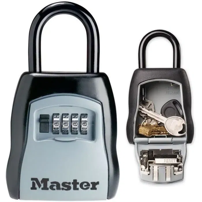Master Lock Boîte à clés sécurisée Select Access 5400EURD Format M avec anse, pour partager vos clés en toute sécurité Master Lock Boîte à clés sécurisée Select Access 5400EURD Format M avec anse, pour partager vos clés en toute sécurité