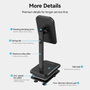 Vention Support pour téléphone portable ou tablette KCQB0 Noir