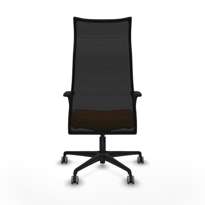 Piqueras y Crespo Chaise de Bureau Albacete Orange et Noir