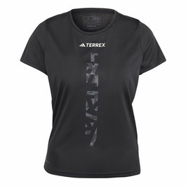 T-shirt à manches courtes femme Adidas Agr Shirt Noir