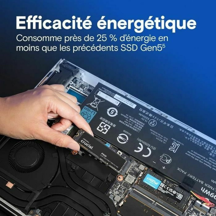 Disque dur Crucial CT2000P510SSD8 2 TB SSD