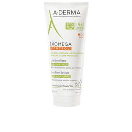 A-Derma EXOMEGA CONTROL Lait Émollient Anti-Grattage 200 ml - Peaux Sèches, Sensibles, Atopiques, Eczéma