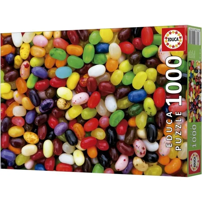 Educa Puzzle 1000 Pièces Bonbons Multicolore pour Adultes - Décoration et Loisir Intérieur