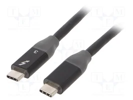 AKYGA Câble USB 3.1 USB C vers USB C 1,5m Noir