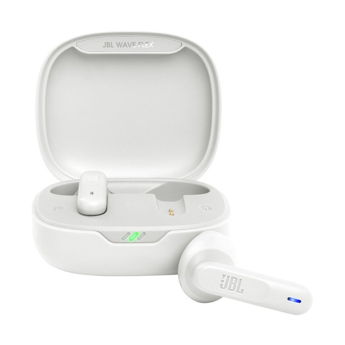 JBL Harman Wave Flex - Écouteurs intra-auriculaires sans fil, blanc JBL Harman Wave Flex - Écouteurs intra-auriculaires sans fil, blanc
