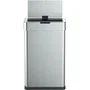 Kitchen Move Poubelle de cuisine automatique sans contact DAYTONA 70L - Acier inoxydable, ouverture par capteur, alimentation USB-C ou piles
