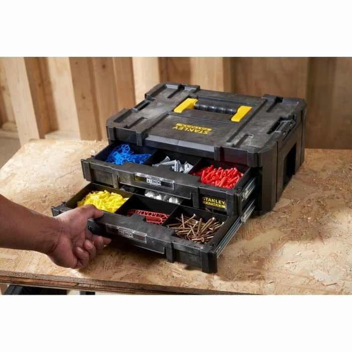 Stanley PRO-STACK™ Boîte à outils 2 tiroirs 8L Stanley PRO-STACK™ Boîte à outils 2 tiroirs 8L