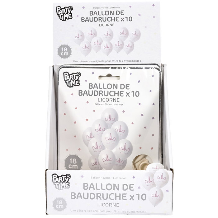Party Time 10 Ballons Licorne Party Time 10 Ballons Licorne
