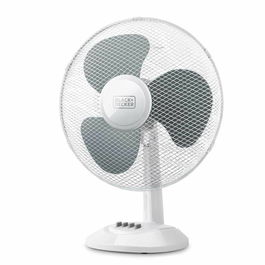 Ventilateur de Bureau Black & Decker ES9440030B Blanc Noir 40 W