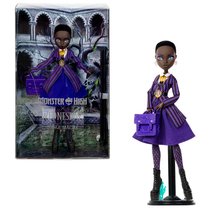 Mattel Monster High x Wednesday - Poupée Bianca Barclay