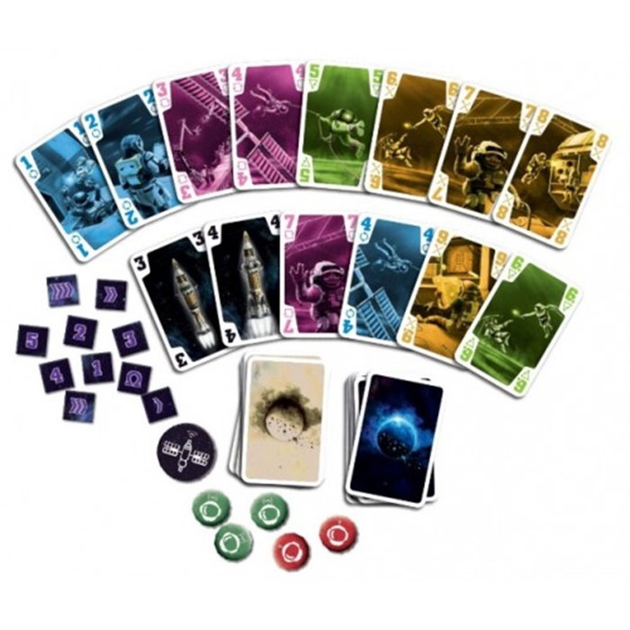 Devir - La Tripulación - Jeu de cartes coopératif - Dès 8 ans - 2 à 5 joueurs - 20 min