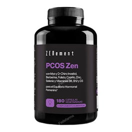 ZENEMENT PCOS ZEN avec Myo D-Chiro Inositol et Berbérine, 180 capsules