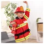 Melissa & Doug Coffret Déguisement Pompier pour Enfant 3-6 Ans avec Casque, Veste et Accessoires Fonctionnels (6 Pièces) - Matériaux Qualité et Durable