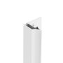ALK Ensemble de 2 profilés de tirage Ateneo 2,75m pour portes d'armoire - Option finitions: argent mat, blanc mat, noir - Aluminium