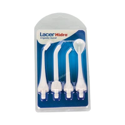 Lacer Pièces de rechange pour tête d'irrigateur oral HIDRO ADVANCED, 2 unités