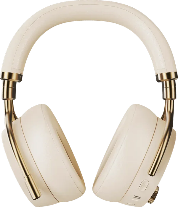 Zildjian ALCHEM-E Casque Audio Bluetooth sans Fil avec Réduction de Bruit Active, 45h Autonomie, Crème