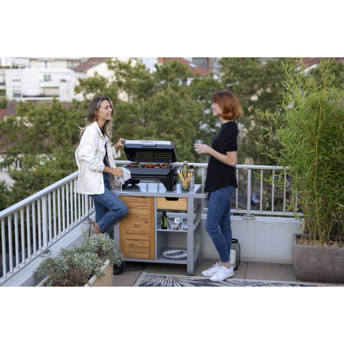 Campingaz Attitude 2go Barbecue électrique de table portable avec grille