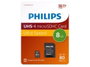 PHILIPS Carte micro SD 8 Go Classe 10 avec Adaptateur