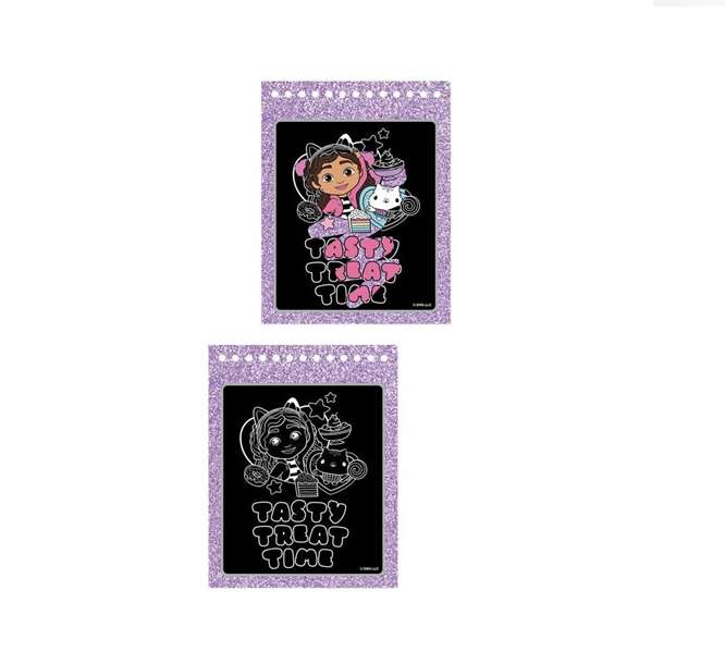 Cerdá Set de papeterie Scratch Book Gabby's Dollhouse 14.0 x 20.5 x 1.0 cm - Âge recommandé 3 ans et plus Cerdá Set de papeterie Scratch Book Gabby's Dollhouse 14.0 x 20.5 x 1.0 cm - Âge recommandé 3 ans et plus