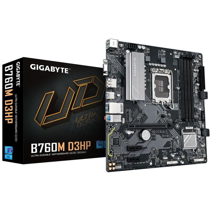 Carte Mère Gigabyte B760M D3HP INTEL B760 EXPRESS LGA 1700 Carte Mère Gigabyte B760M D3HP INTEL B760 EXPRESS LGA 1700