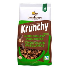 BARNHOUSE Muesli Krunchy Sun chocolat noir et noisette BIO 375g