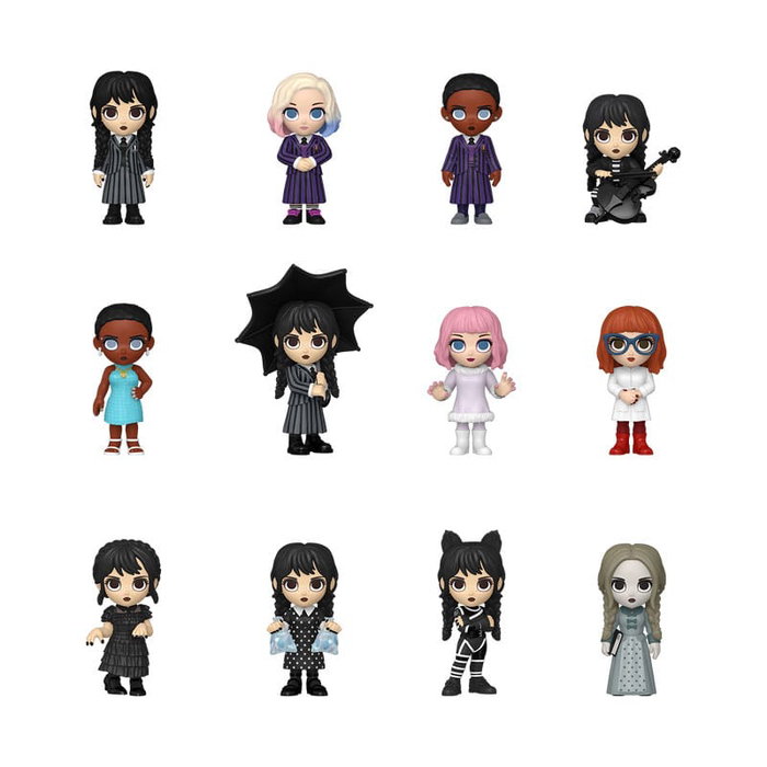 Wednesday présentoir Mystery Minis figurines PDQ 5 cm (12) Wednesday présentoir Mystery Minis figurines PDQ 5 cm (12)