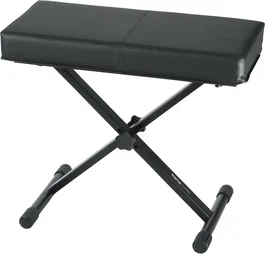 FRAMEWORKS Banquette Standard pour Clavier Noire avec Siège Deluxe