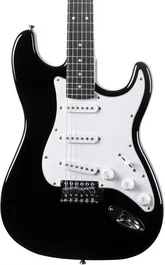 EKO Guitarra eléctrica Starter ST100 tipo Strat - Negra