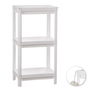 Etagère de salle de bains Ballete Blanc Plastique 35,5 x 23 x 75 cm