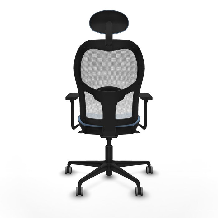 Piqueras y Crespo 3D036G1 Chaise de Bureau avec Appui-tête Bleu ciel