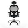 Piqueras y Crespo 3D036G1 Chaise de Bureau avec Appui-tête Bleu ciel
