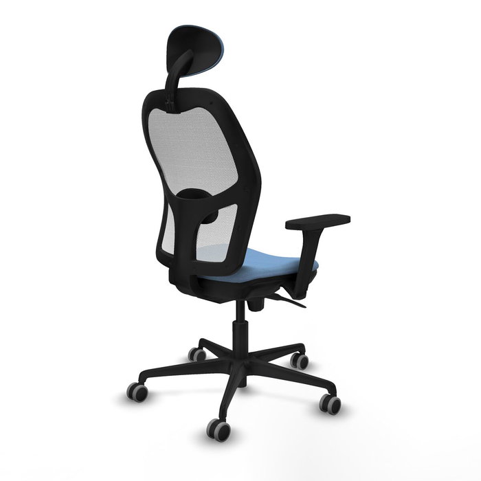 Piqueras y Crespo 3D036G1 Chaise de Bureau avec Appui-tête Bleu ciel