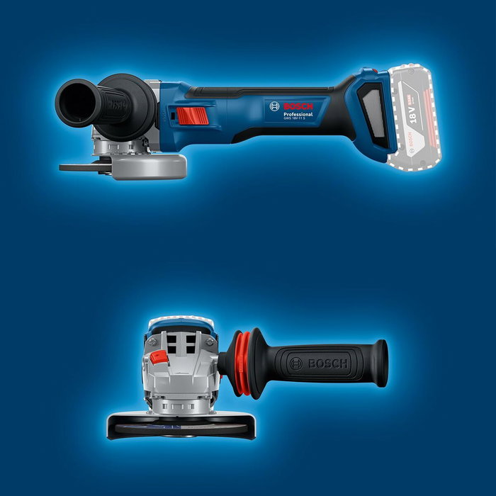 Bosch GWS 18V-11 S Meuleuse à démarrage progressif 125mm 18V Bosch GWS 18V-11 S Meuleuse à démarrage progressif 125mm 18V