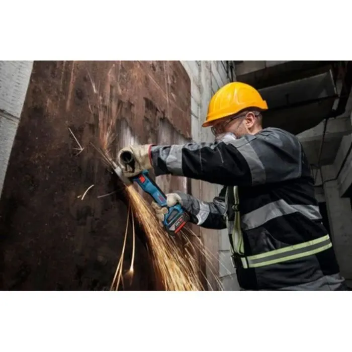 Bosch GWS 18V-11 S - Meuleuse d'angle 125 mm sans fil 18V à démarrage progressif (Solo carton)