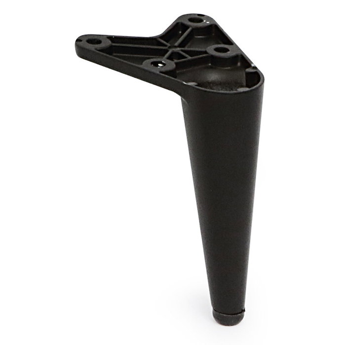 MAFOS Pata Metálica Zamak Konika Negro Altura 100mm MAFOS Pata Metálica Zamak Konika Negro Altura 100mm
