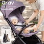 Ociotrends Coche de muñecas Stroller Grav 84x52x104 cm