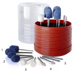 HERBI FEET Assortiment d'abrasifs pour podologie