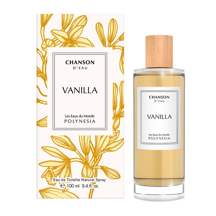 Chanson D'Eau Eau de Toilette Vanille Vaporisateur 100ml Femme Gourmand Ambré