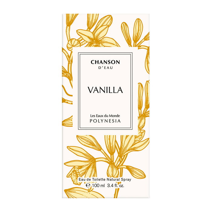 Chanson D'Eau Eau de Toilette Vanille Vaporisateur 100ml Femme Gourmand Ambré