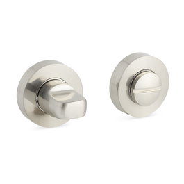 DUVER Clé de déverrouillage en zamak, nickel satiné, Ø35