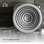 Hantums Cinta multiusos de Aluminio 50mm 10M