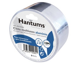 Hantums Cinta multiusos de Aluminio 50mm 10M