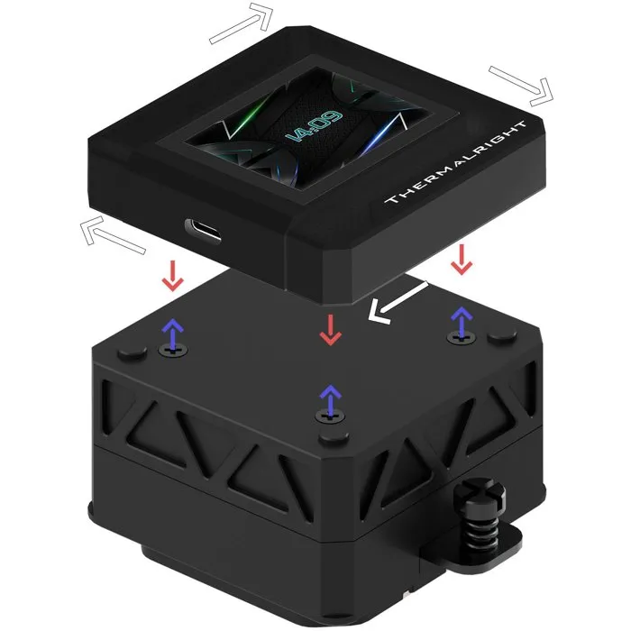 Thermalright Frozen Warframe SE 360 ARGB V2 - Watercooling AIO CPU - Noir Thermalright Frozen Warframe SE 360 ARGB V2 - Watercooling AIO CPU - Noir