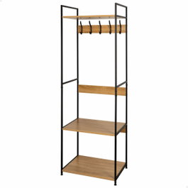 Max Home Porte-manteaux avec étagères Minimaliste 60 x 175 x 40 cm