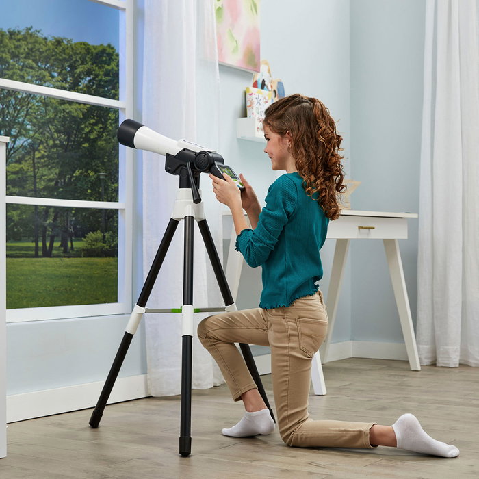 V-Tech - Télescope Multimédia Aventures Spatiales 80-614522 - Éducatif avec Écran, +200 Vidéos NASA/ESA, Cartes Planètes - Enfant 7 ans et + V-Tech - Télescope Multimédia Aventures Spatiales 80-614522 - Éducatif avec Écran, +200 Vidéos NASA/ESA, Cartes Planètes - Enfant 7 ans et +