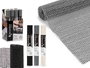 KINVARA Tapis antidérapant assorti Blanc + Gris + Noir 30x90 cm