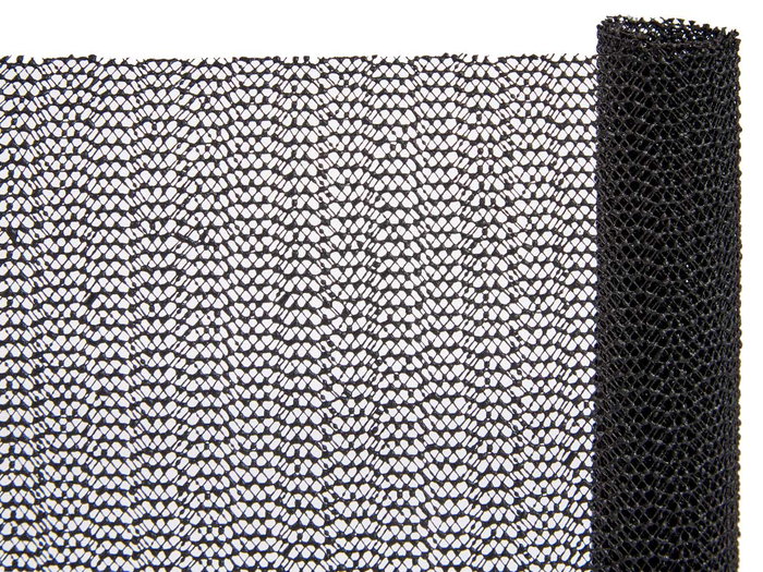 KINVARA Tapis antidérapant assorti Blanc + Gris + Noir 30x90 cm
