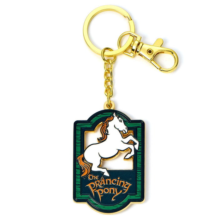 THE CARAT SHOP Llavero The Prancing Pony Le Seigneur des Anneaux en Alliage de Zinc pour Collectionneurs