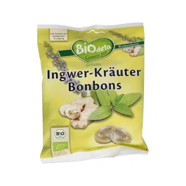 BIODETA Caramels de gingembre et d'herbes BIO 75g