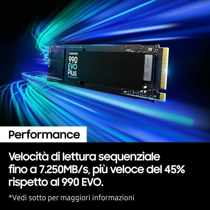 Samsung 990 EVO Plus 4 To NVMe M.2 PCIe 4.0 x4